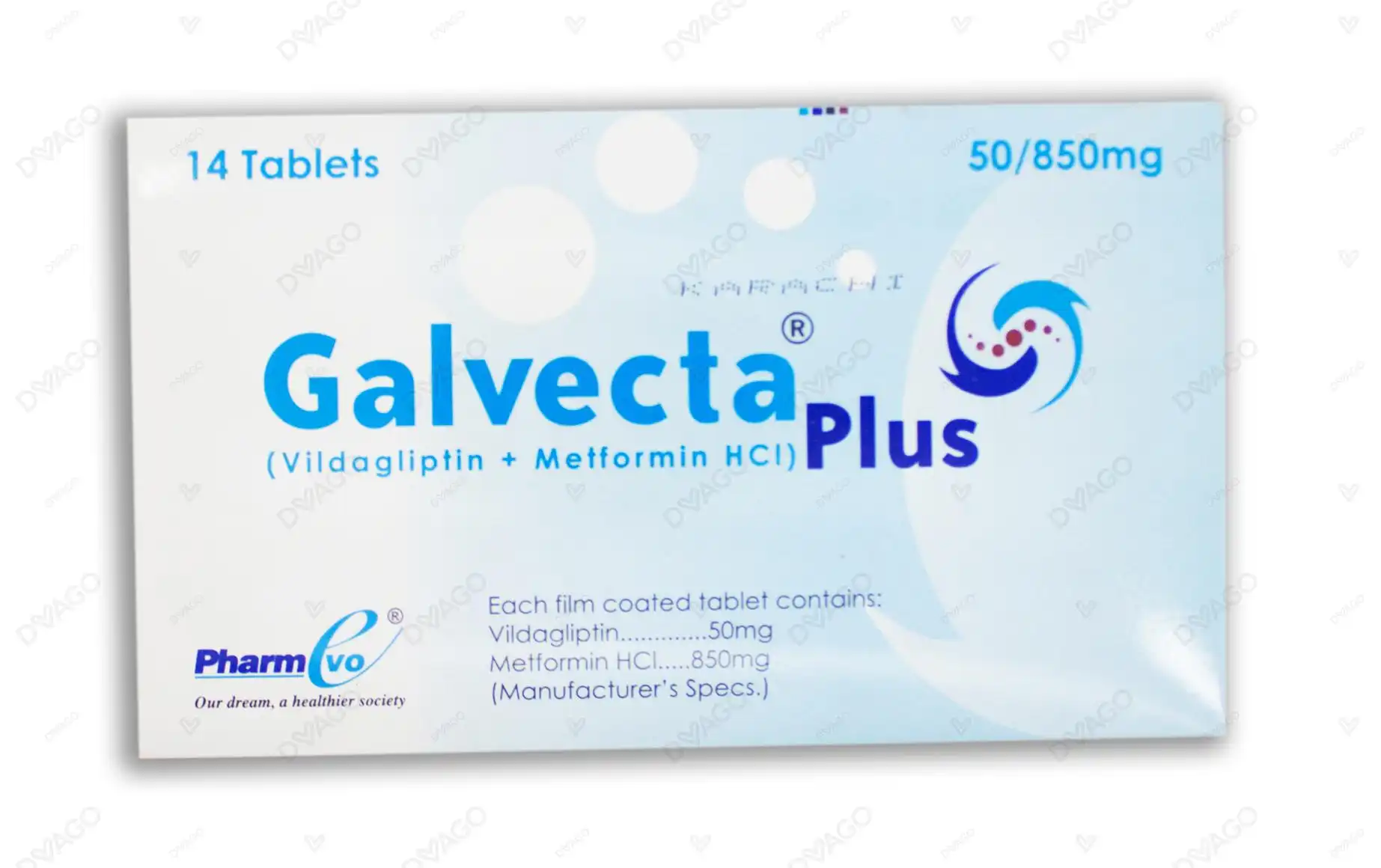 Galvecta Plus Tablets 50mg/850mg